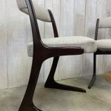 Series of 4 Baumann chairs