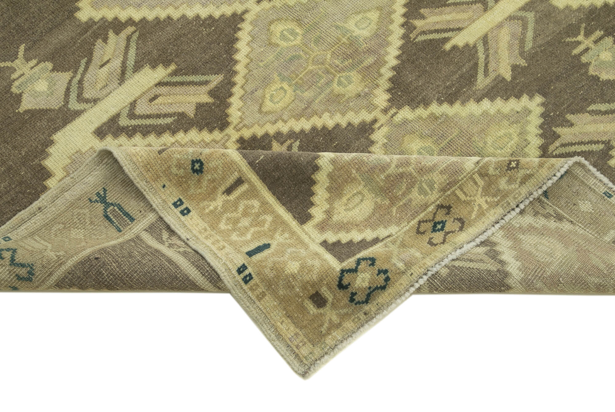 1970s handwoven contemporary anatolian beige rug 149 cm x 255 cm