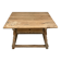 19th-century antique merchant's payment table made of solid wood.