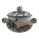 Large glazed and coloured ceramic soup tureen - Vallauris