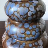 Speckled ceramic vase, Belgium, circa 196O.