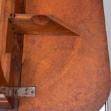 Antique Dutch Empire Burl Wood veneered desk or sofa table