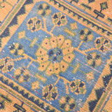 Long hallway turkish runner rug 341x81cm