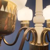 Swedish chandelier T526 from the mid-century by Hans-Agne Jakobsson for Hans-Agne Jakobsson AB.