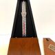 Metronome Music System Maelzel WITTNER 803M Made in W. Germany Walnut Wood