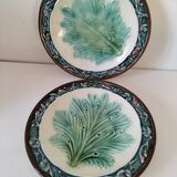 Two Longchamp earthenware plates.