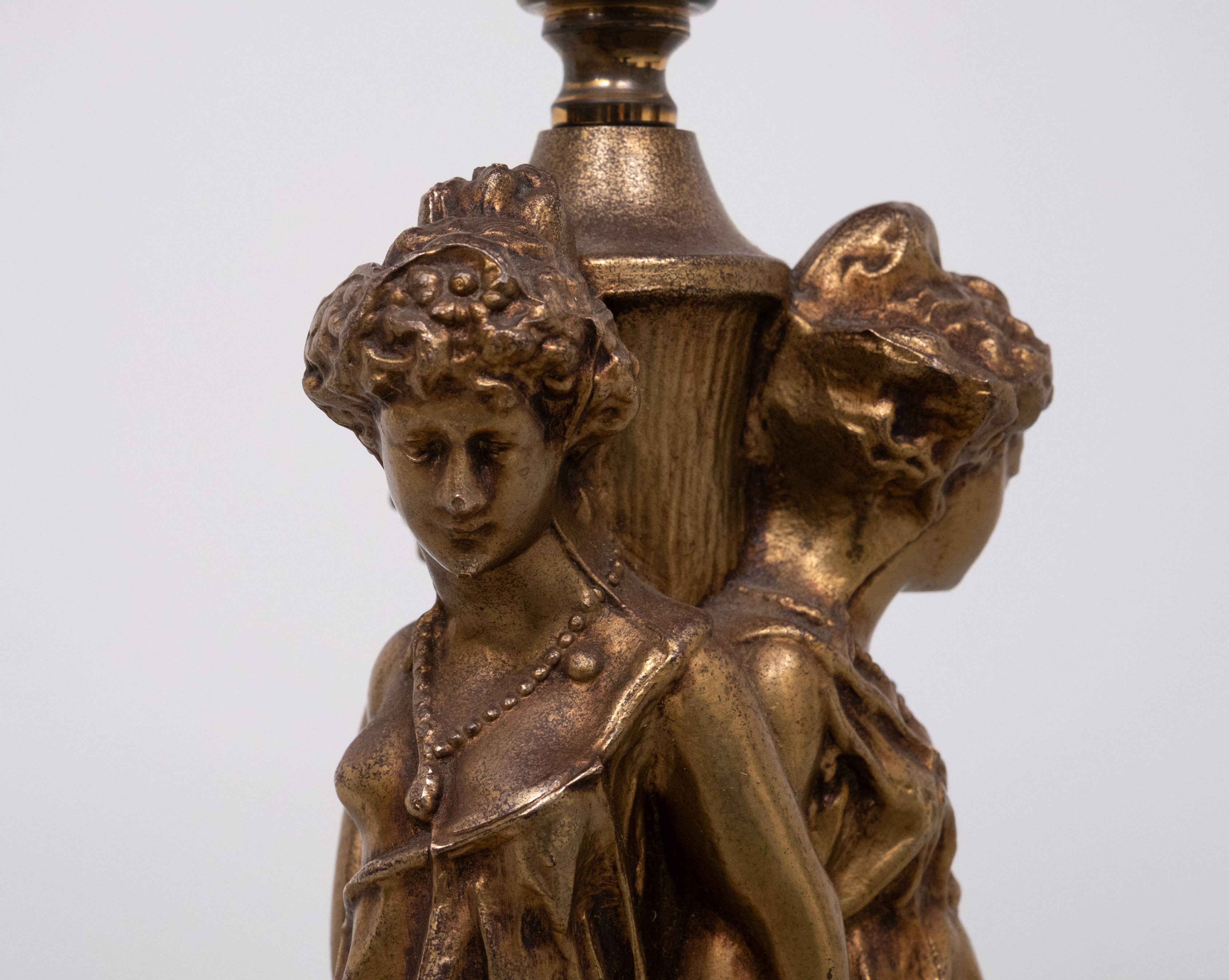 Deknudt Onyx Floor lamp with side Table 1970s Belgium