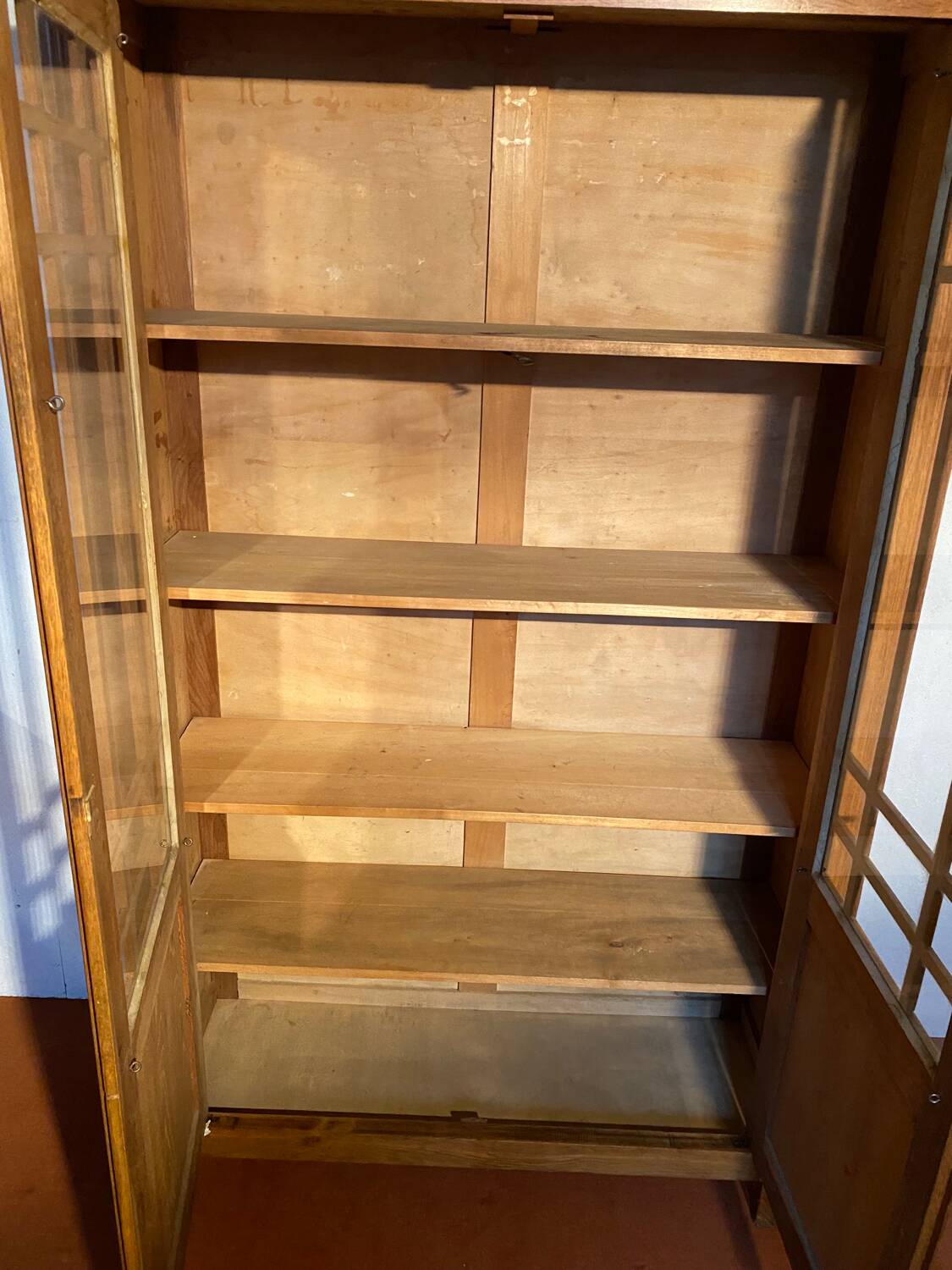 Vintage school cabinet