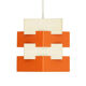 Metal pendant light "Nift" by Kronobergsbelysning. Sweden 1960s