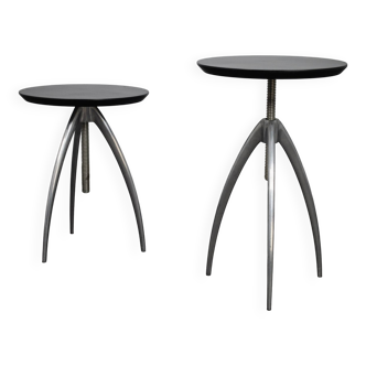 Pair of Vicieuse side tables by Philippe Starck for Driade, Italy, 1992