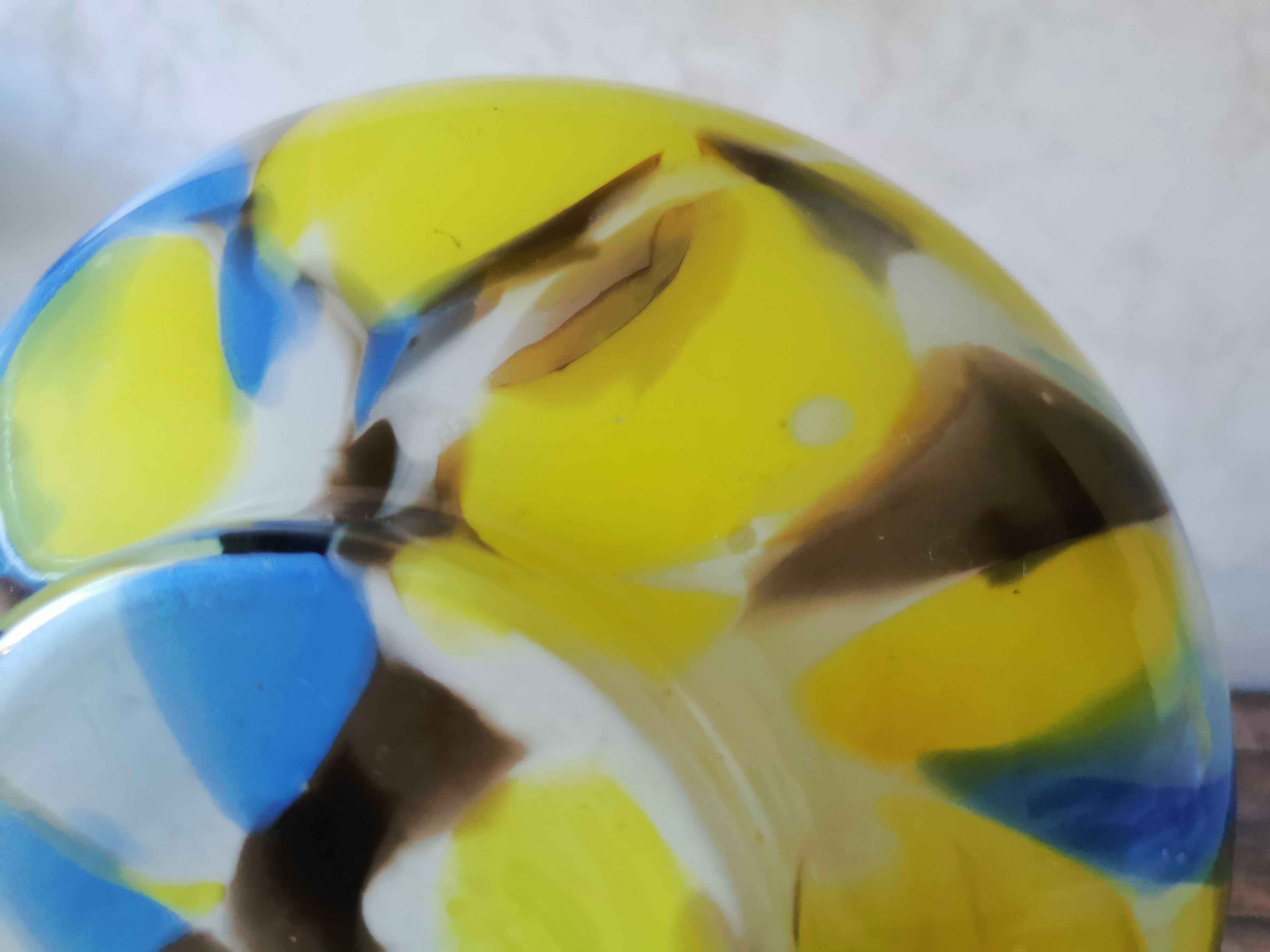 Murano blown glass vase
