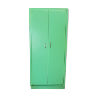 Armoire industrielle en fer des années 1960