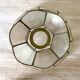 Vintage day abat to hang in mother-of-pearl and brass