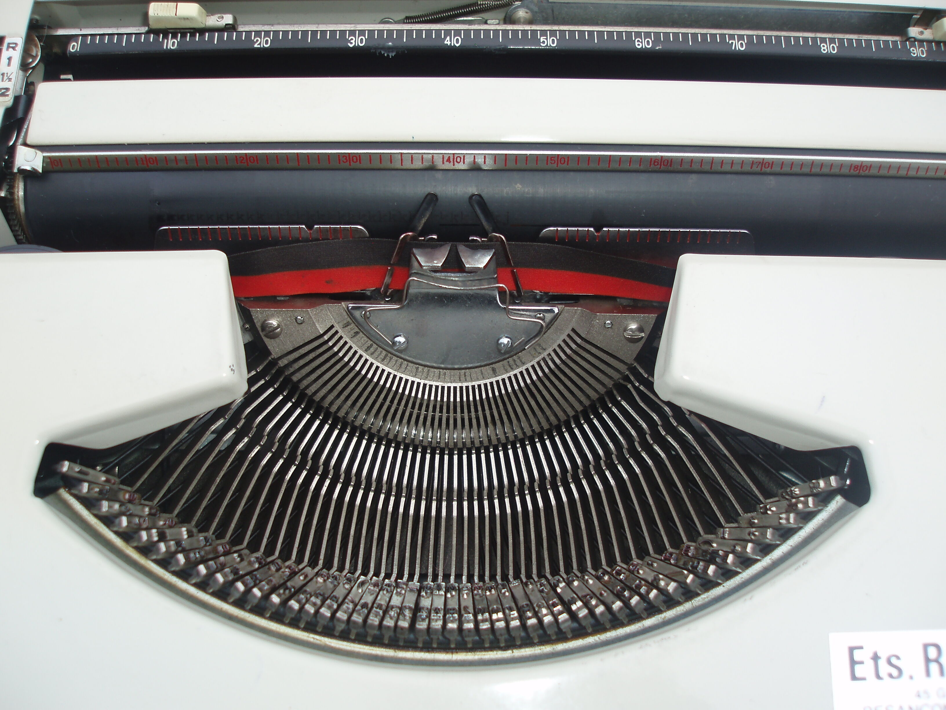 Typewriter Brother of luxury  with suitcase
