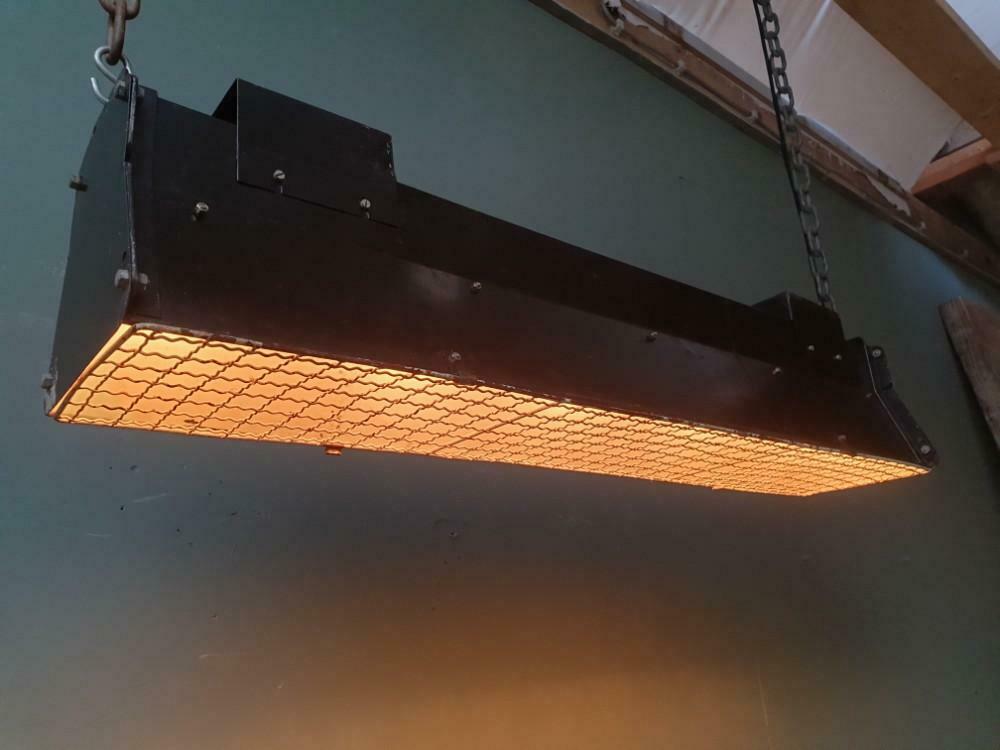 Lampe de théâtre industrielle noire ADB