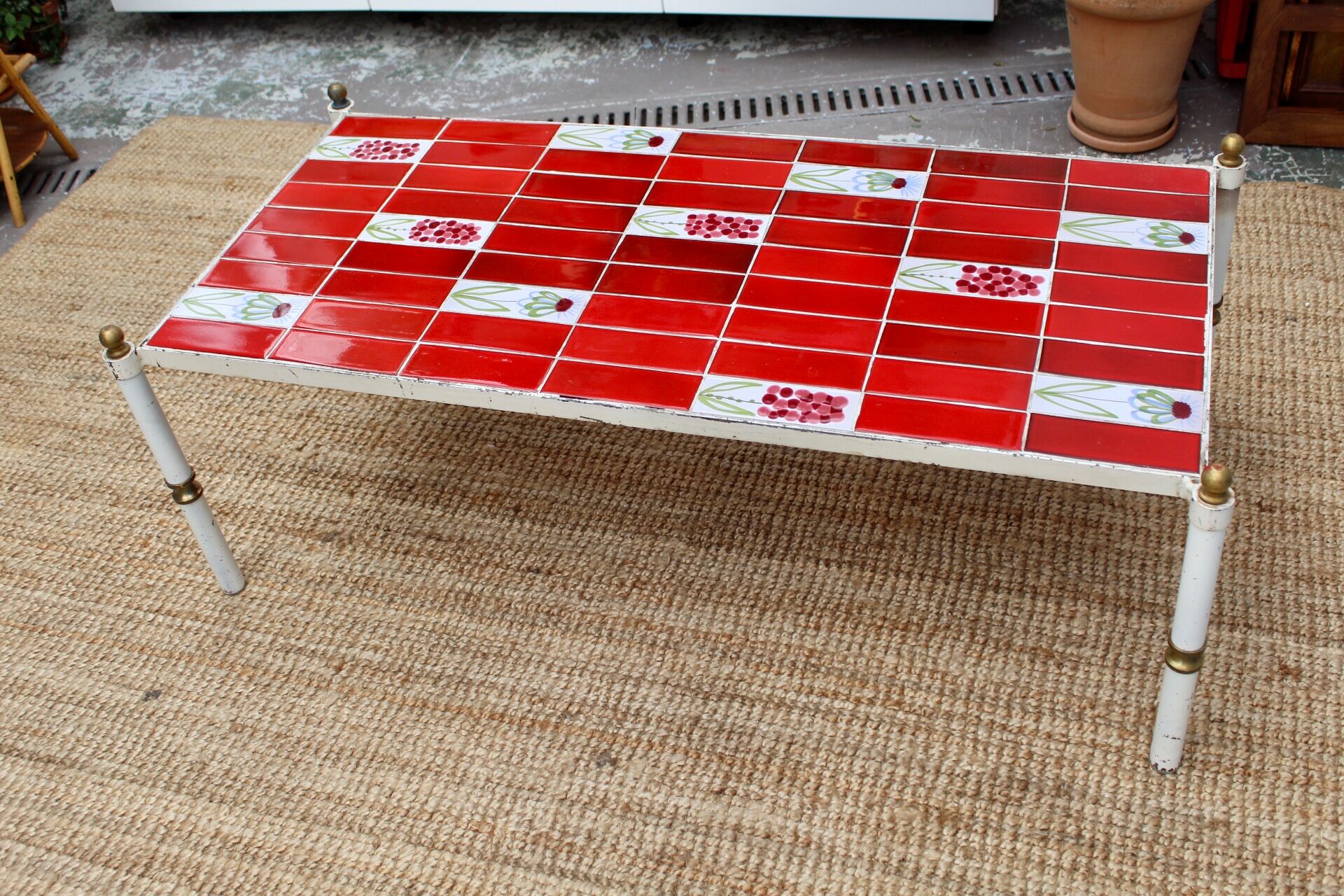 Ceramic coffee table