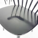 Set of five Yngve Ekstrom for Pastoe FH01 dining room chairs, The Netherlands 1960's