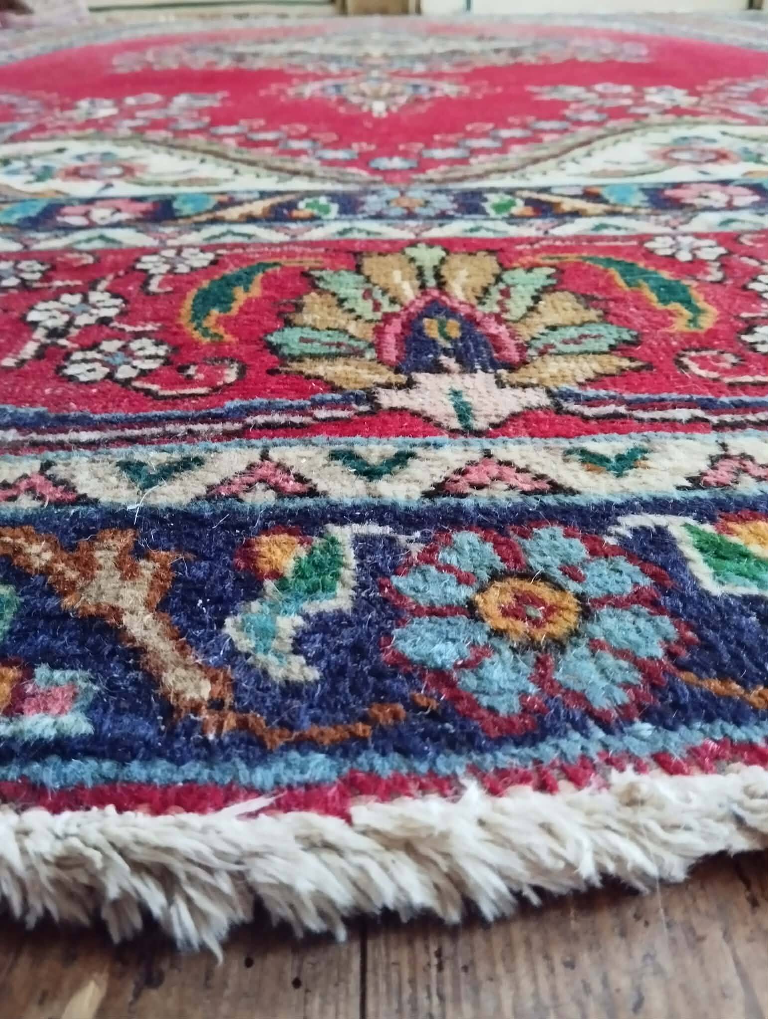Handmade Persian Tabriz carpet 318x207cm