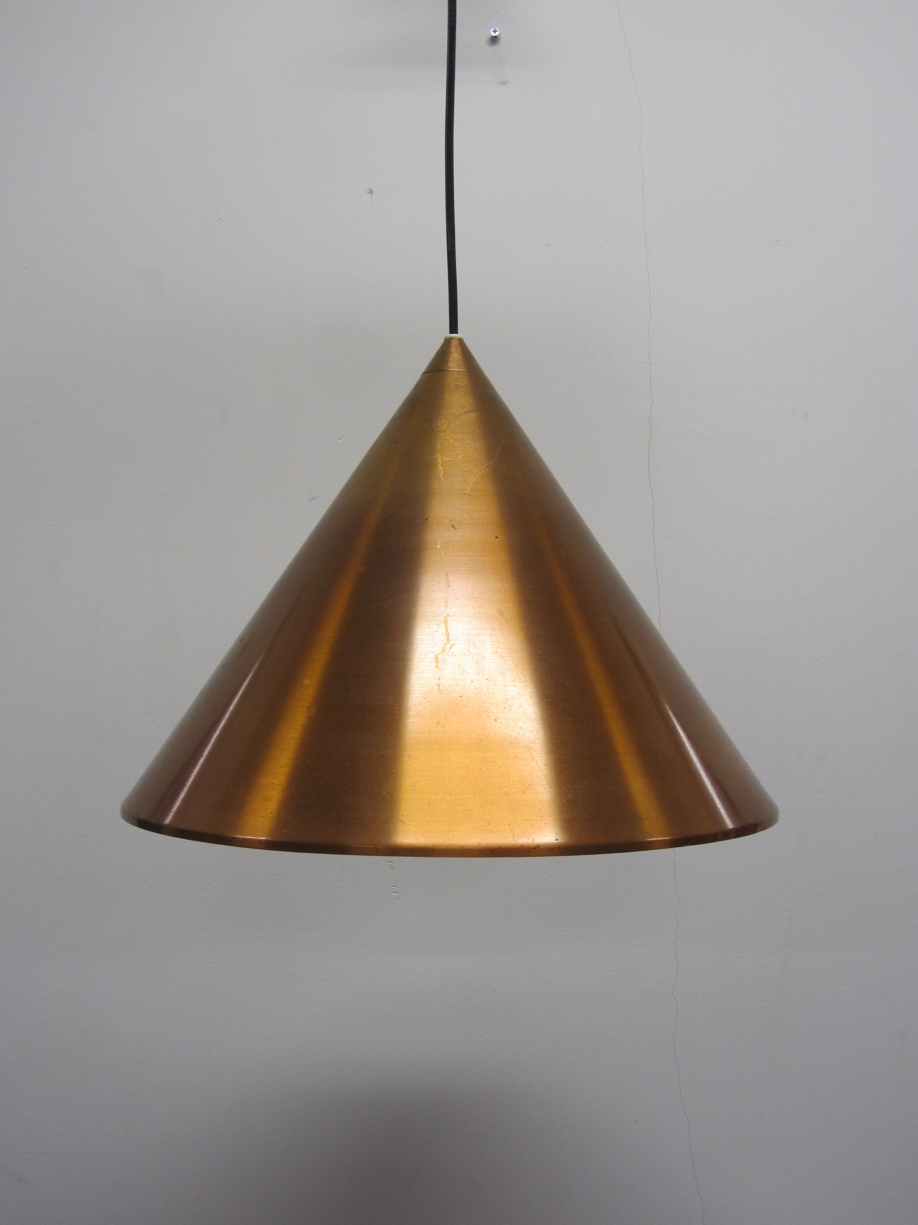 Hans-Agne Jakobsson Scandinavian copper pendant light