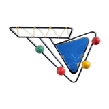 Coat rack 60 asymmetric ball