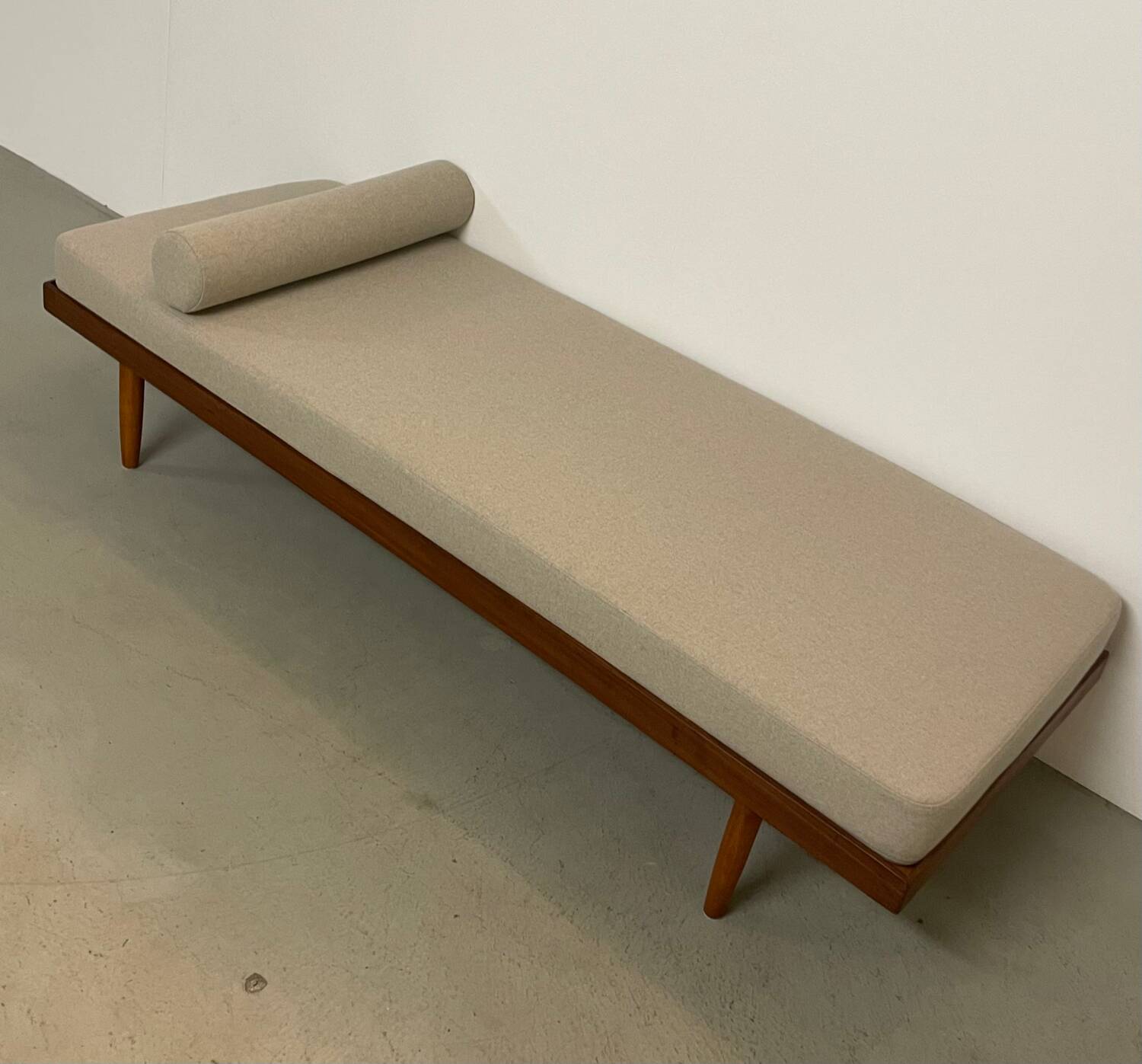 Danish Teak Daybed with new mattress 1950s