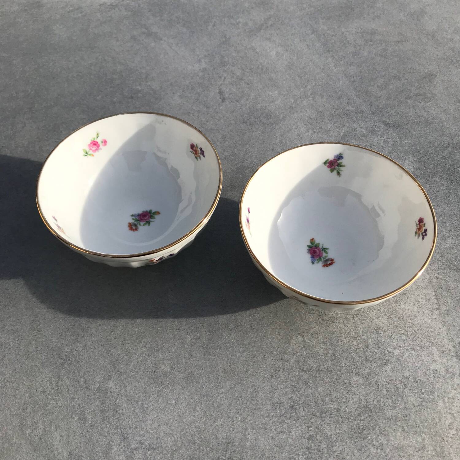 Two Limoges porcelain bowls