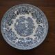 Assiette bleue Churchill