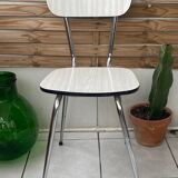 White formica chair