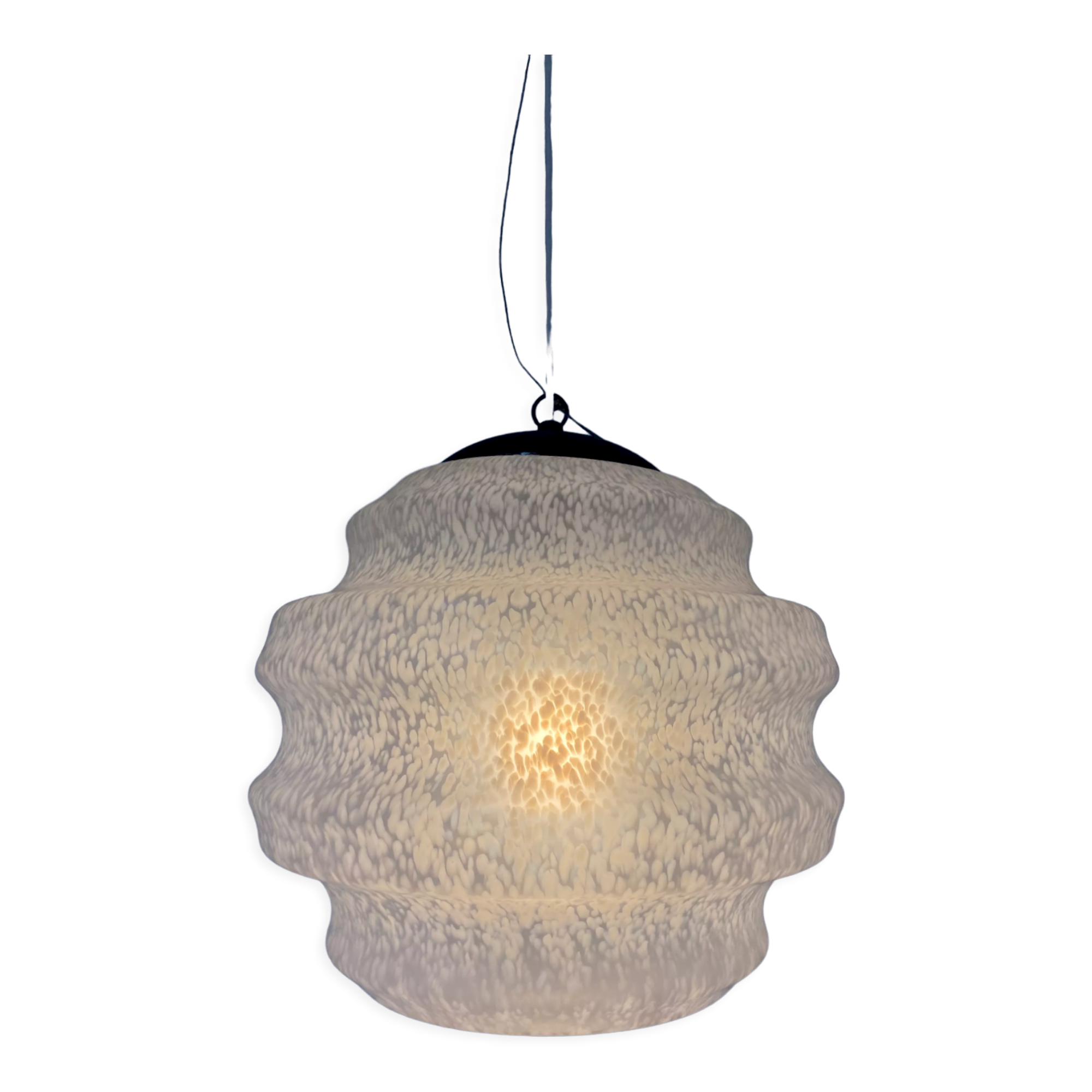 Murano glass chandelier Mazzega - 80s