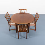 Modern Swedish dining set by Nils Jonsson for Hugo Troeds