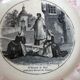 4 assiettes ‘parlantes’ Sarreguemines Les Saintes et Saints