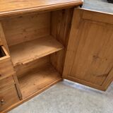 Large fir grocery cabinet