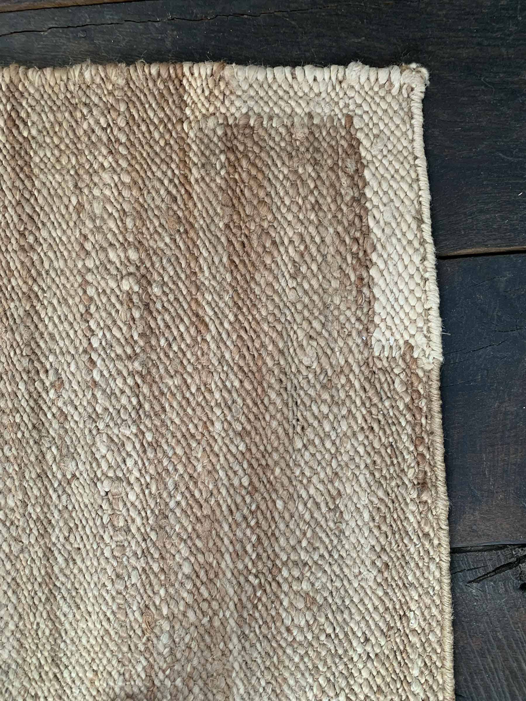 Jute plant rug by Nordic Knots