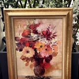 Signed oil painting - Pierre Jutand - Still life