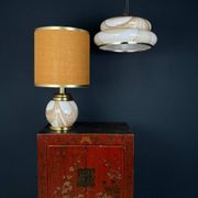 Lampe de table en verre de Murano, Italie, années 1970