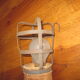 Baladeuse lampe manche en bois