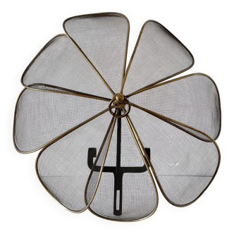 Old fireplace screen