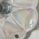 Mid-century iridescent porcelain wall lamp by Goebel for PAN Germany 1970s