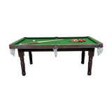 English billiards of the 1950s in mahogany
