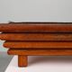 Rectangular Art Deco planter in wood, France 1920