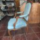 Restored Louis XV queen's armchair