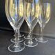 Red wine glasses