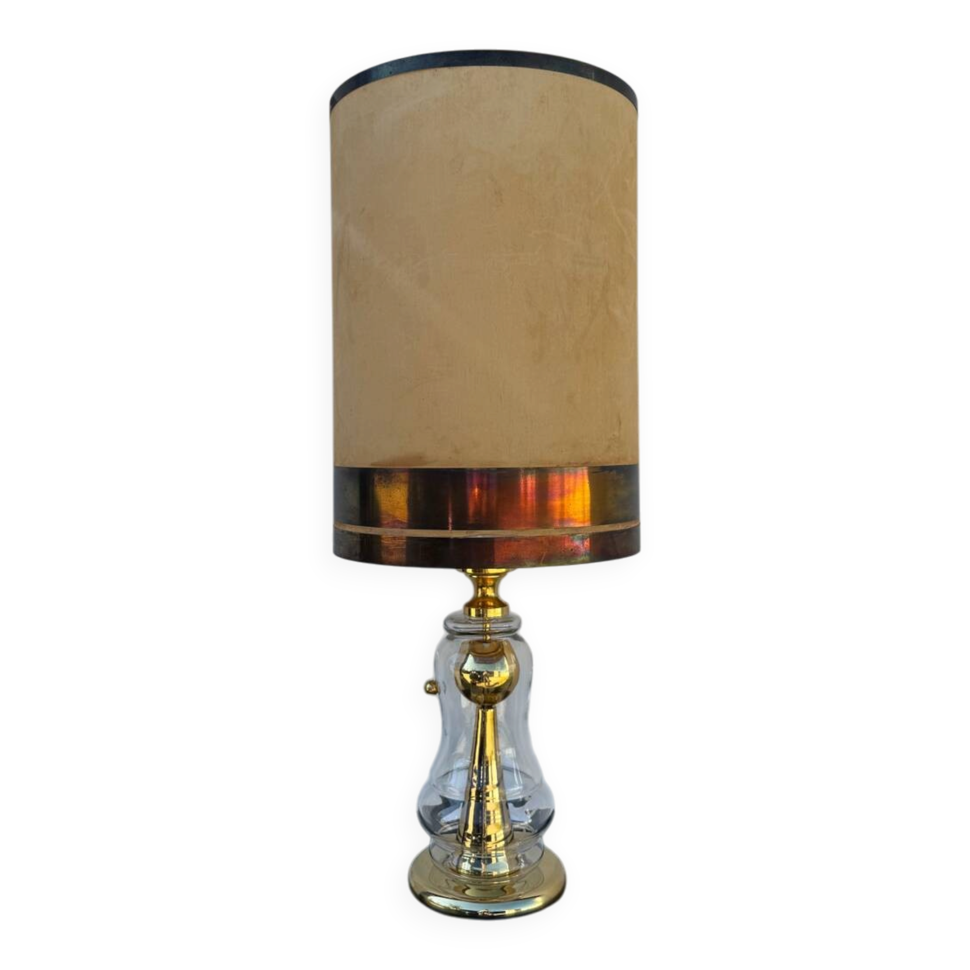 Large Richard Essig lamp from the 1970s.