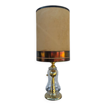 Large Richard Essig lamp from the 1970s.