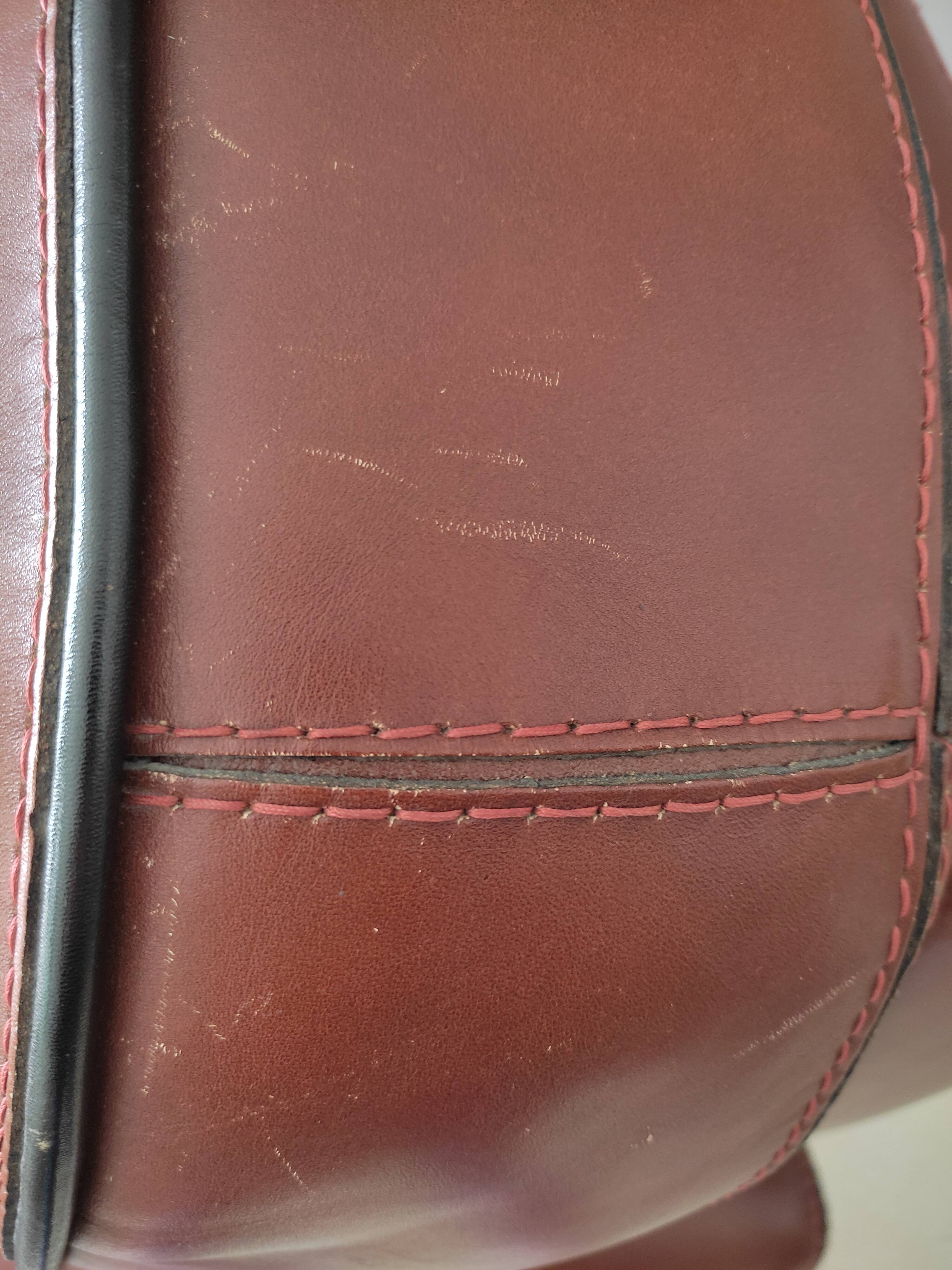 Full grain leather sofa