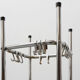 Mid-century chrome Coat rack by Tubax, Belgium 1950s