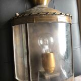 Vintage and retro copper wall lantern