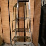 70s pyramid lighting shelf
