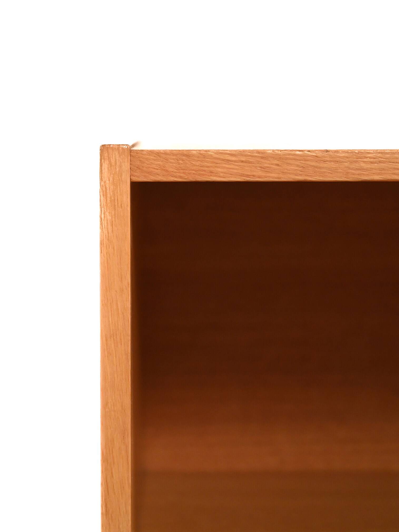 1960s oak TV stand by Arne Wahl Iversen