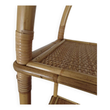 Rattan wardrobe